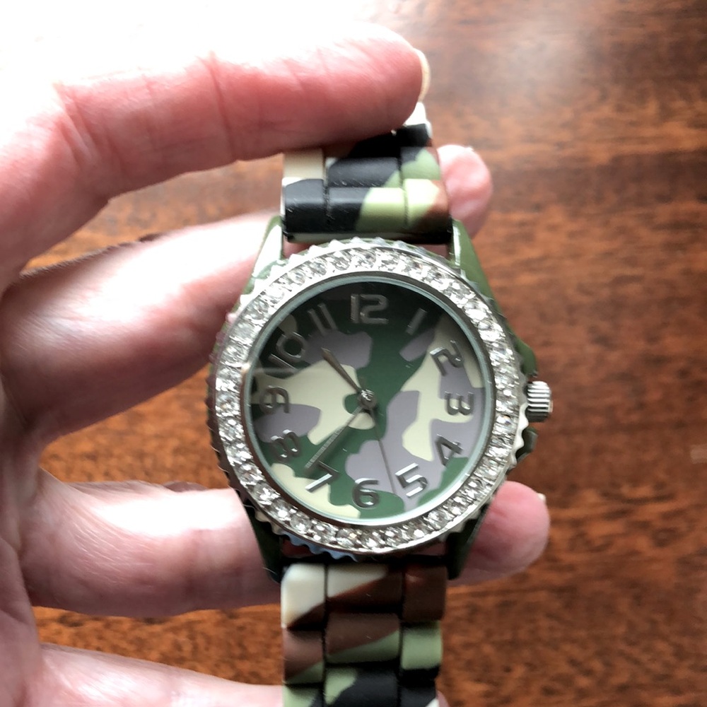 Geneva Camo watch